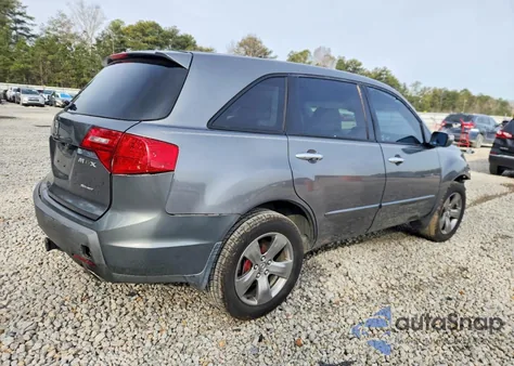 2008 Acura Mdx Technology z USA, uszkodzony, nr VIN 2HNYD28418H508098